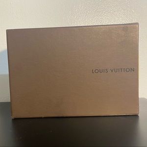 *SOLD* Louis Vuitton Shoe Box Authentic Storage LV